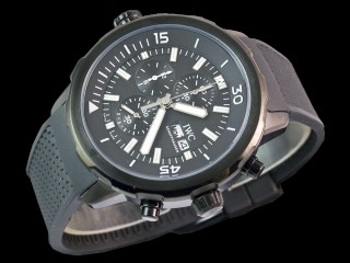 iwc aquatimer chronograph man watch