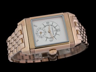 jaeger lecoultre grande reverso gmt q3028420 automatic mens watch