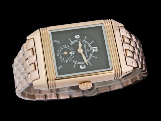 jaeger lecoultre grande reverso gmt q3028420 automatic mens watch