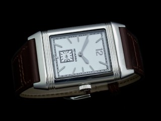 jaeger lecoultre grande reverso ultra thin duoface 3788570 swiss quartz lady watch