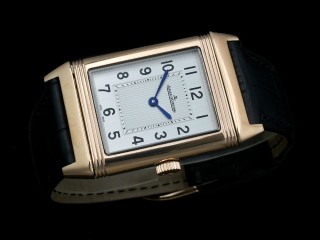 jaeger lecoultre grande reverso ultra thin duoface swiss quartz lady watch