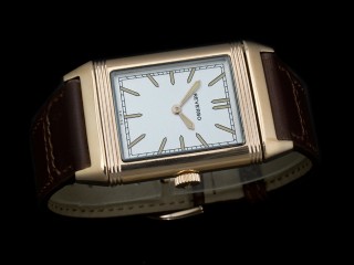 jaeger lecoultre grande reverso ultra thin duoface swiss quartz lady watch