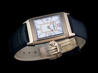 jaeger lecoultre reverso duetto swiss quartz lady watch