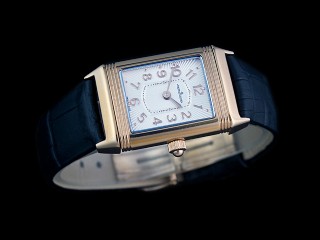 jaeger lecoultre reverso duetto swiss quartz lady watch
