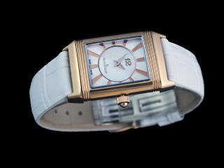 jaeger lecoultre reverso duetto swiss quartz lady watch