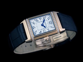 jaeger lecoultre reverso duetto swiss quartz lady watch