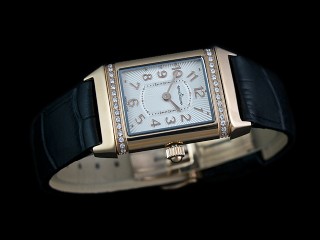 jaeger lecoultre reverso duetto swiss quartz lady watch