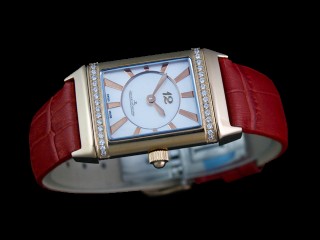 jaeger lecoultre reverso duetto swiss quartz lady watch