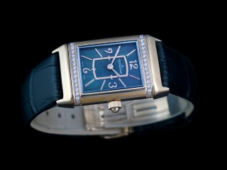 jaeger lecoultre reverso duetto swiss quartz lady watch