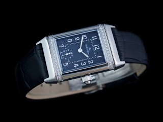 jaeger lecoultre reverso duetto swiss quartz lady watch