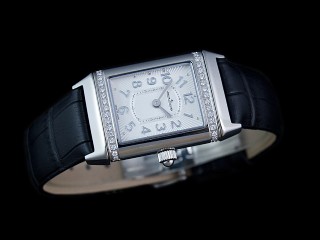 jaeger lecoultre reverso duetto swiss quartz lady watch