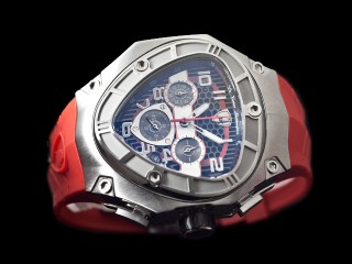 lamborghini spyder quartz chronograph mens watch