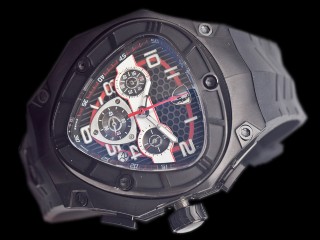 lamborghini spyder quartz chronograph mens watch