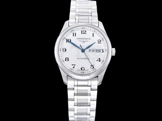longines master day date l2.755.4.78.6 automatic mens watch