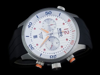 mido multifort quartz chronograph man watch