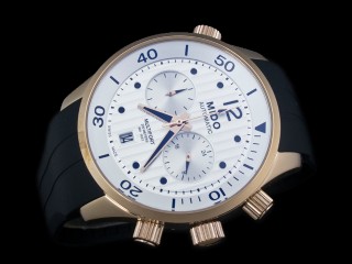 mido multifort quartz chronograph man watch