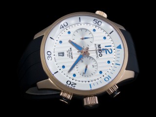 mido multifort quartz chronograph man watch