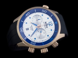 mido multifort quartz chronograph man watch