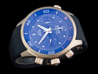 mido multifort quartz chronograph man watch