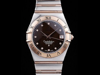 omega constellation mens eta-2824 automatic watch