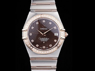 omega constellation mens eta-2824 automatic watch