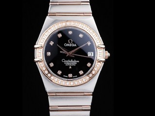 omega constellation mens eta-2824 automatic watch