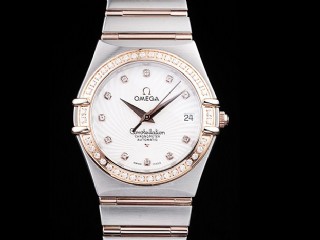 omega constellation mens eta-2824 automatic watch