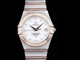 omega constellation mens eta-2824 automatic watch