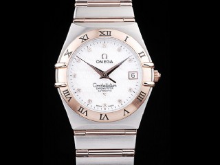 omega constellation mens eta-2824 automatic watch