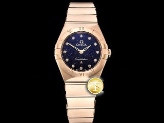 omega constellation 25mm swiss quartz ladies watch