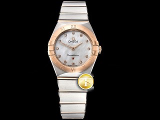gf factory omega constellation 25mm swiss quartz ladies watch