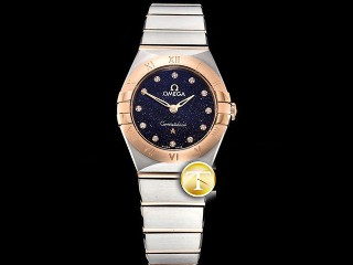 gf factory omega constellation 25mm swiss quartz ladies watch