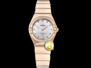  omega constellation 25mm swiss quartz ladies watch