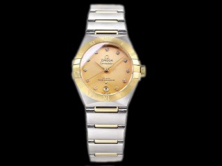 omega constellation 29mm lady automatic watch