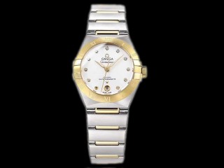 omega constellation 29mm lady automatic watch
