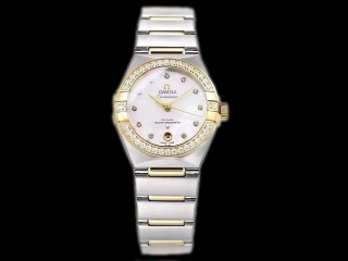 omega constellation 29mm lady automatic watch