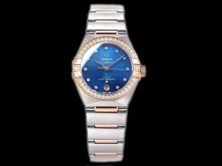 omega constellation 29mm lady automatic watch