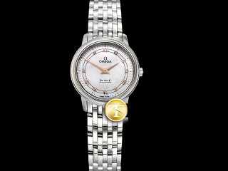 zf factory omega deville prestige 27mm swiss quartz ladies watch