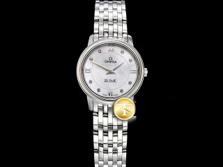 zf factory omega deville prestige 27mm swiss quartz ladies watch