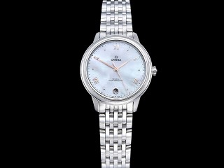 omega deville presitge 34mm automatic lady watch