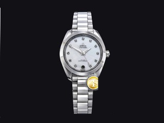 omega aqua terra 150m 34mm ladies automatic watch