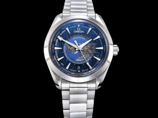 vs factory omega aqua terra 150m gmt worldtimer 43mm watch