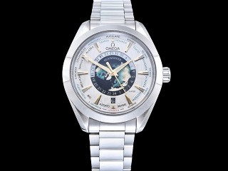 omega seamaster aqua terra gmt worldtimer 43mm watch