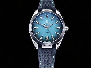 omega aqua terra 41mm turquoise blue dial 220.32.41.21.03.001 watch