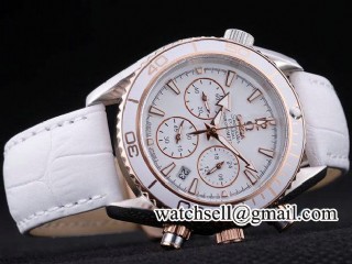 omega seamaster planet ocean chronograph ladies watch