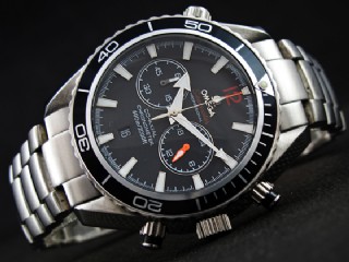 omega seamaster planet ocean chronograph mens watch 