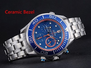 omega seamaster diver 300m co-axial chronograph 44mm man watch