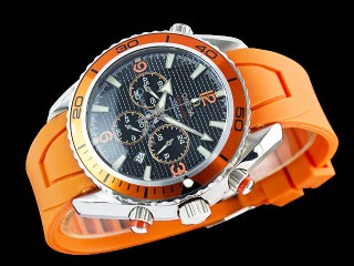 omega seamaster planet ocean chronograph man watch