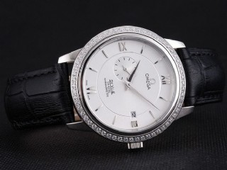 omega deville prstige co-axial automatic man watch