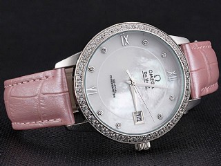 omega deville prstige co-axial diamond lady watch